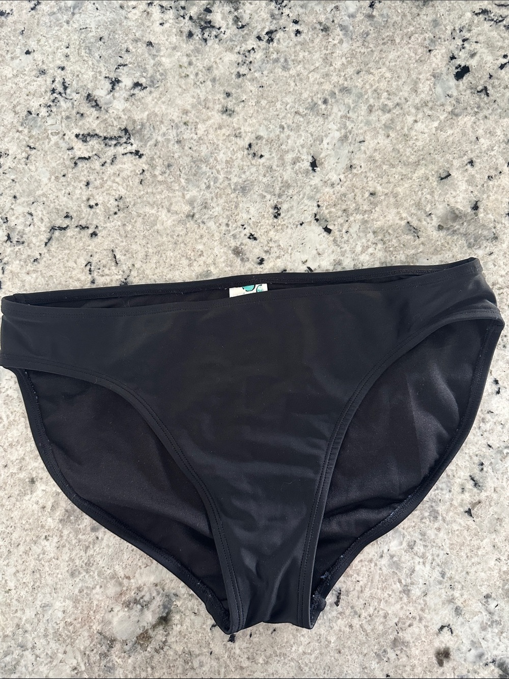 Island escape bikini bottoms 12 black